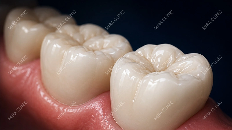 Resin Crowns for Back teeth
